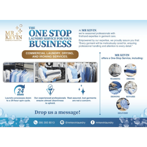 บริษัทซักอบรีดสำหรับโรงแรม ร้านอาหาร ร้านสปา บริษัทซักอบรีดสำหรับโรงแรม ร้านอาหาร ร้านสปา